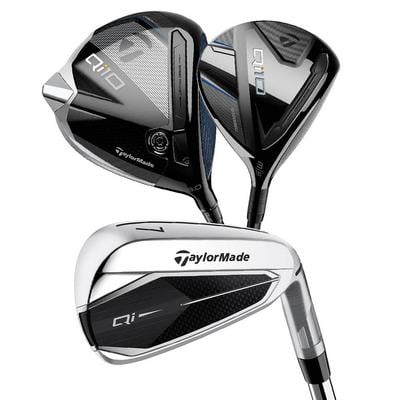 TaylorMade Qi10 Mens Package Set - Graphite/Steel