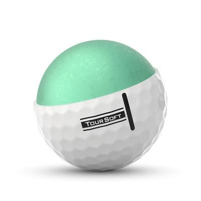 Titleist Tour Soft Golf Balls 2024 - White (Double Dozen Offer) - thumbnail image 2