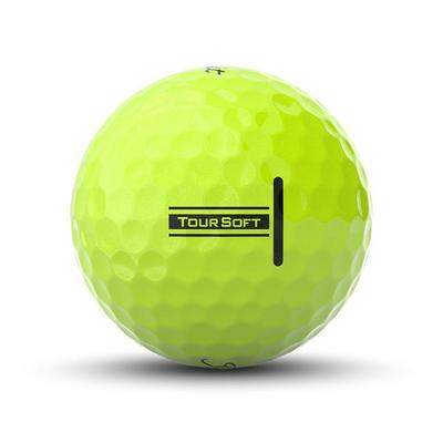 Titleist Tour Soft Golf Balls 2024 - Yellow (Double Dozen Offer) - thumbnail image 3