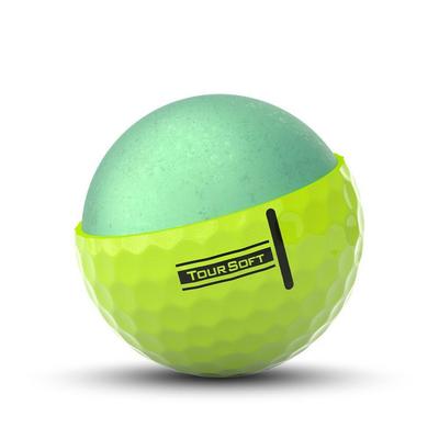 Titleist Tour Soft Golf Balls 2024 - Yellow (Double Dozen Offer) - thumbnail image 4