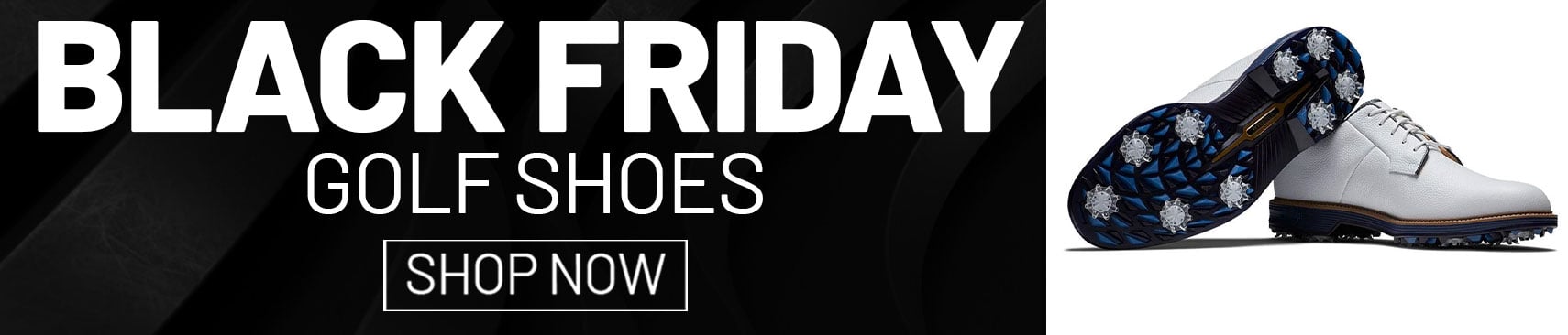 Black Friday Golf Shoes Banner